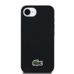 Lacoste Iconic Petit Pike kootud logo MagSafe &uuml;mbris Apple iPhone 16e jaoks
