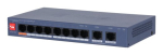 Switch DAHUA DH-CS4010-8ET2GT-60 8xRJ-45 ports RJ-45 Ports Type Fast Ethernet (10/100) 2xGigabit Ethernet (copper) ports quantity 8xPower over Ethe