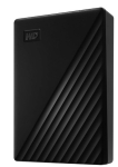 External HDD WESTERN DIGITAL My Passport 6TB USB 2.0 USB 3.2 Colour Black WDBR9S0060BBK-WESN
