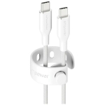 PanzerGlass&reg; empower Racing USB-C kuni USB-C 1.2m kaabel (valge)