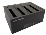 LC-Power LC-DOCK-U3-4B-V2 HDD/SSD 3.5/2.5 Doki seade 4 baasi