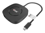 Club 3D CSV-1550 USB-C gen 1 kuni 3xDisplayPort videokaabli adapter must
