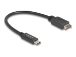 DeLOCK USB 3.2 Gen 2 USB Type-C kaabel 25cm must