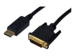 DIGITUS DisplayPort kaabel 2m Must