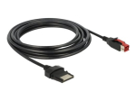 Delock 4m tugevdatud USB kaabel must
