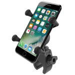 RAM Mounts X-Grip Telefoni kinniti madala profiiliga Tough-Claw alusega