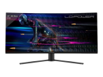 LC Power LC-M34-UWQHD-165-C 34-tolline UltraWiidne Monitor 3440 x 1440 HDMI DisplayPort 165Hz