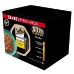 SHEBA tray sauce poultry/chicken/turkey wet cat food - 32x85 g