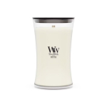 L&otilde;hnatatud K&uuml;&uuml;nla, Suur WOODWICK White Teak 609.5 g, 1 t&uuml;kk