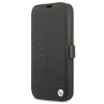 BMW BMFLBKP13SSLLBK raamatukaas Apple iPhone 13 Mini jaoks