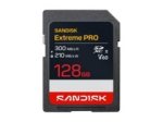 SanDisk Extreme PRO SDXC UHS-II M&auml;lukaart 128GB 300MB/s