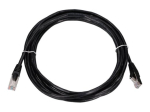 Extralink CAT 5e Foil ja Vask Punutud (FTP) 3m Patch Kaabel Must