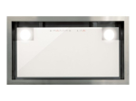 CATA GC DUAL WH 45 Roostvaba teras/valge klaas