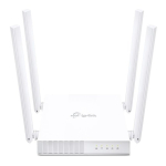 TP-LINK ARCHER C24 juhtmeline ruuter Kiire Ethernet Kaheribaline (2,4 GHz / 5 GHz) Valge