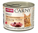 ANIMONDA Cat Carny Adult kalkun kana maksa m&auml;rgkassitoit - 200 g
