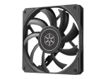 SilverStone Air Slimmer 120 ventilaator 1-pack must 120 mm