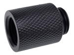 Alphacool Eiszapfen Connector Series Laienenud Vedeljahutuss&uuml;steemi Adapter 1-komplekt Must
