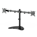 Gembird MS-D2ST-02 Monitor desk stand (rotate, tilt, swivel), 13"--32", black