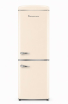 Ravanson LKK-315RM Retro Fridge 597 mm x 707 mm x 1943 mm 315 l Total No Frost Energy Class E Cream