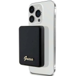 Guess Induktsioonivoolupank 15W GUPBM5ALGSGK 5000mAh / must MagSafe Metal Script Logo