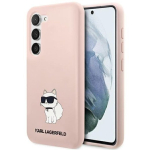 Karl Lagerfeld KLHCS23SSNCHBCP S23 S911 k&otilde;va kaas silikoon Choupette / roosa