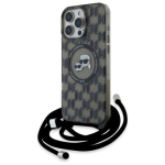 Karl Lagerfeld KLHMP16XHCKCKLCK IML Crossbody Monogram Karl Hardcase iPhone 16 Pro Max 6.9" jaoks / must