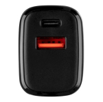 Taktikaline Base Plug Dual 20W laadija / must