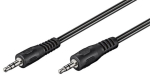 Goobay AUX audio&uuml;henduse kaabel 50449 3.5 mm isane (3-pin, stereo)