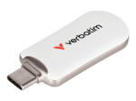 Verbatim Plectra 64GB USB 3.2 Gen 1 / USB-C Flash Drive White