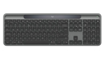 Logitech Signature Slim Solar+ K980 Juhtmevaba Klaviatuur, RF Juhtmevaba+Bluetooth, US Int, Graniit