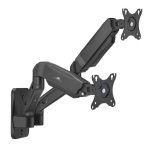 Maclean MC-988 seinahoidik kahele monitorile, 17-32'' 9kg maks