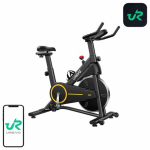 Urevo T1 Must ja kollane treeningujalgratas