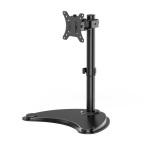 Gembird MS-D1ST-04 Monitor desk stand (rotate, tilt, swivel), 13"--32", black