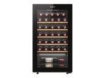 Candy Wine Cooler 438063 Energy efficiency class G Free standing Bottles capacity 34 Black