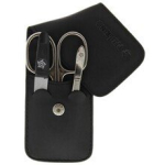 Black Travel Manicure Set 3 pcs