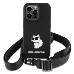 Karl Lagerfeld &otilde;larihma silikoon Choupette tagakaas Apple iPhone 15