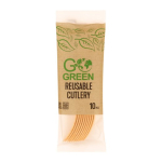 Go Green Uuestikasutatavad Kahvlid 10tk