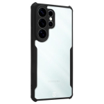 Taktikaline Quantum Stealth &uuml;mbris Samsung Galaxy S26 Ultra jaoks / l&auml;bipaistev/must