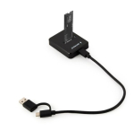 Gembird DD-U3M2 salvestusruumide dokkimisjaam USB 3,2 Gen 1 (3,1 Gen 1) Type-C must