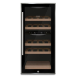 Caso Wine cooler WineComfort 24 Energiaklass G N&auml;itekaptsioni pudelites mahutavus 24 pudelit Jahutust&uuml;&uuml;p Kompressoritehnoloogia Must