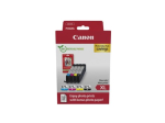 Canon CLI-571XL Photo Paper Value Pack Black Color (Cyan, Magenta, Yellow) Ink/Paper Set