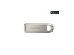 SanDisk Ultra Luxe 128GB USB-C 3.2 Gen 1 Flash Drive Silver