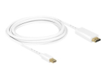 Delock K&otilde;rge Kiirusega HDMI Video Adapter Kaabel 3m Valge