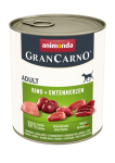 ANIMONDA GranCarno Adult veis ja hani s&uuml;da m&auml;rgkoeratoit - 400g