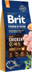 BRIT Premium by Nature Medium Chicken kuiv koera toit - 15 kg