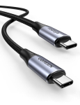 UGREEN 80150 USB C kaabel USB 3.2 Gen 2 (3.1 Gen 2) 10 Gbit/s 100 W / must