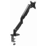 Gembird MA-DA1U-01 Adjustable desk display mounting arm with USB ports, 17&rdquo;-32&rdquo;, black