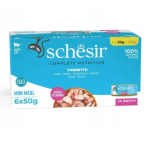 SCHESIR puljongis Tuunikala - m&auml;rgkassitoit - 6 x 50 g