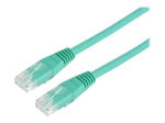 Prokord CAT 6 varustamata paardunud paar (UTP) 30cm v&otilde;rgukaabel roheline