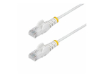 StarTech.com 10m valge &otilde;huke CAT6 Ethernet kaabel, kaitsekattega, 28AWG, LSZH CAT 5/5e/6 varjestamata (UTP) 10m patch-kaabel